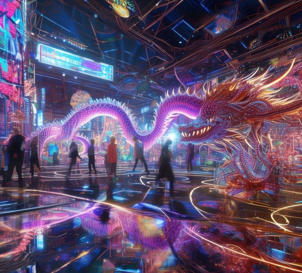 辰龙数字展，艺术与创新的数字空间